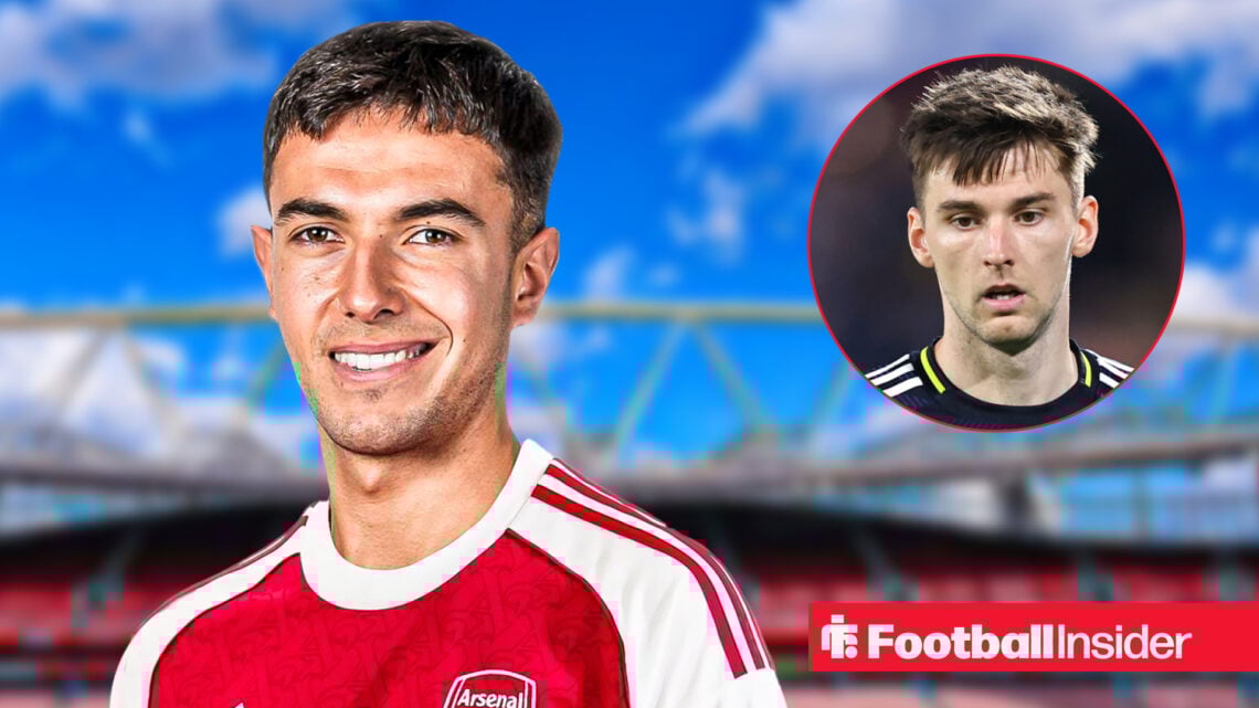 Martin Zubimendi Kieran Tierney Arsenal
