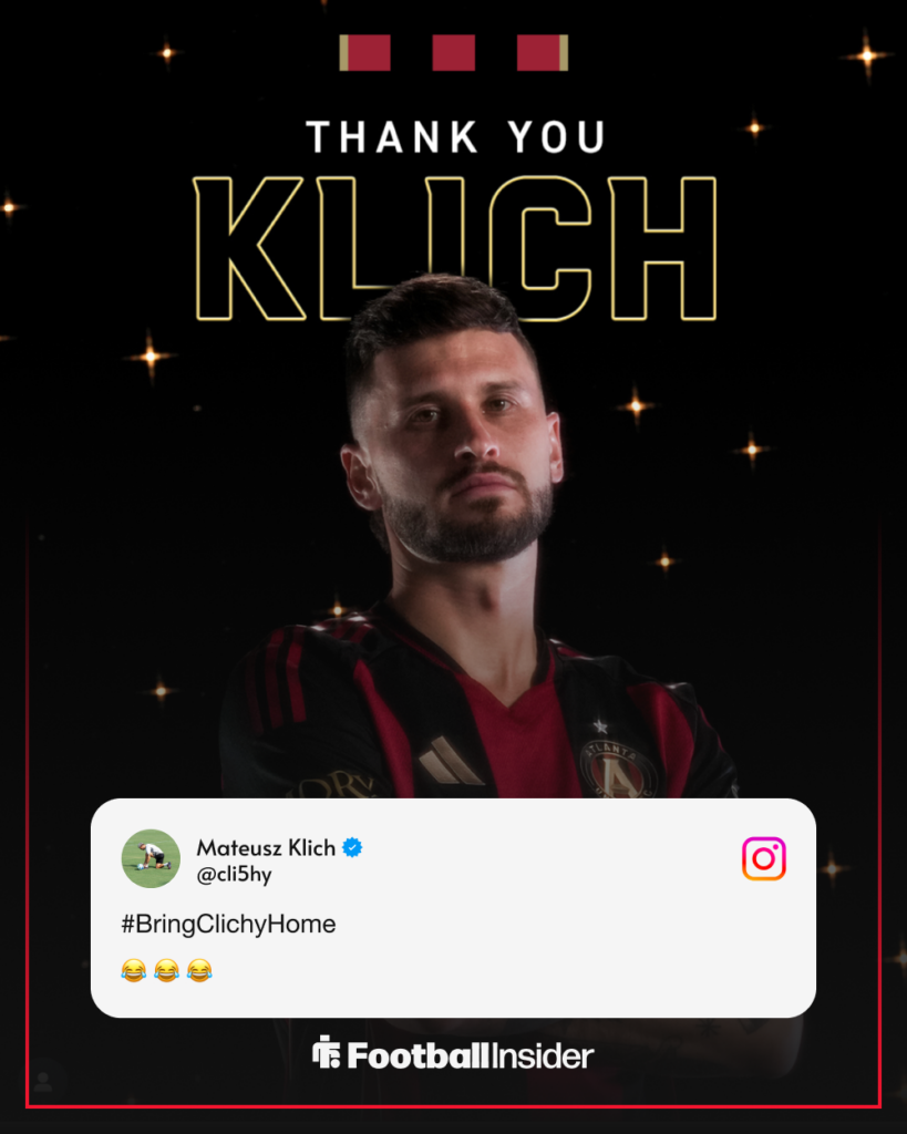 Mateusz Klich Instagram