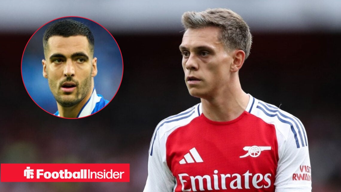 Mikel Merino Leandro Trossard Arsenal