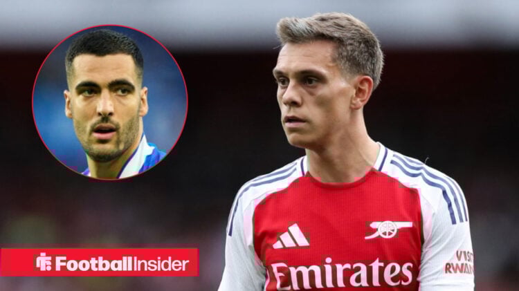 Mikel Merino Leandro Trossard Arsenal
