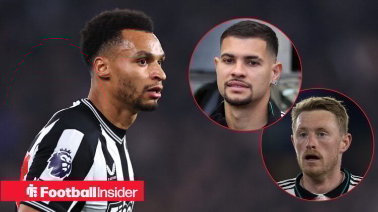 Sean Longstaff Jacob Murphy Bruno Guimaraes