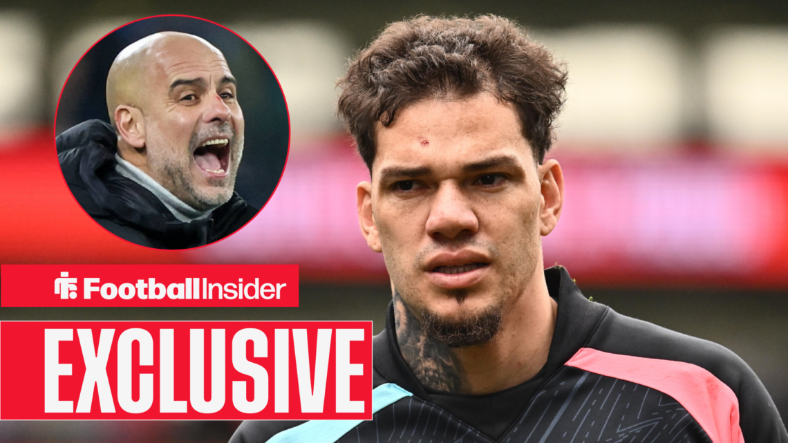 Pep Guardiola Ederson Manchester City