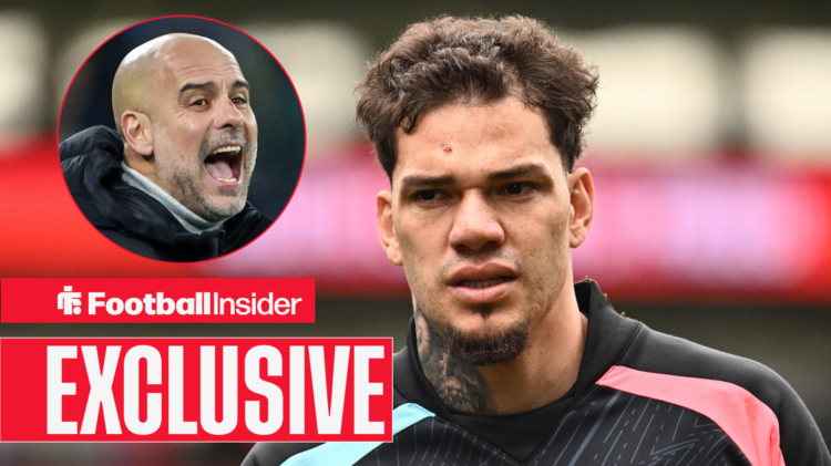 Pep Guardiola Ederson Manchester City