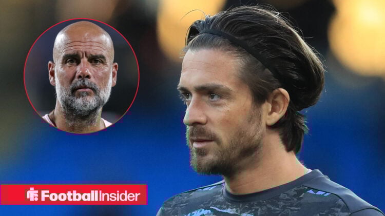 Pep Guardiola Jack Grealish Manchester City
