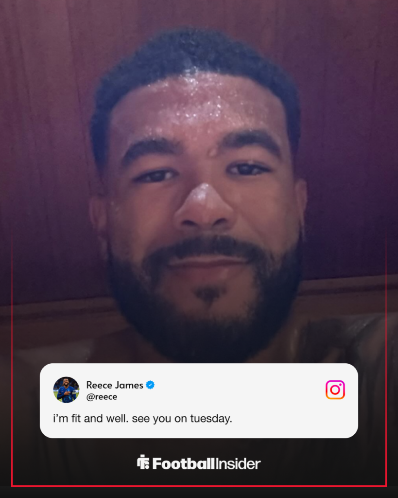 Reece James Instagram