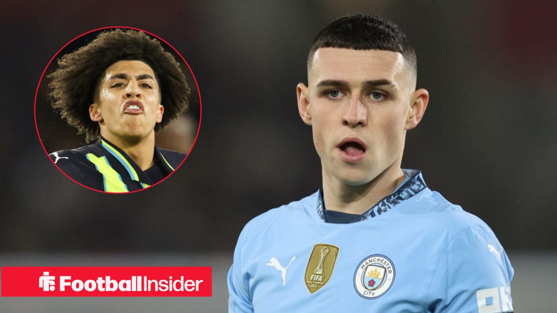 Rico Lewis Phil Foden Manchester City
