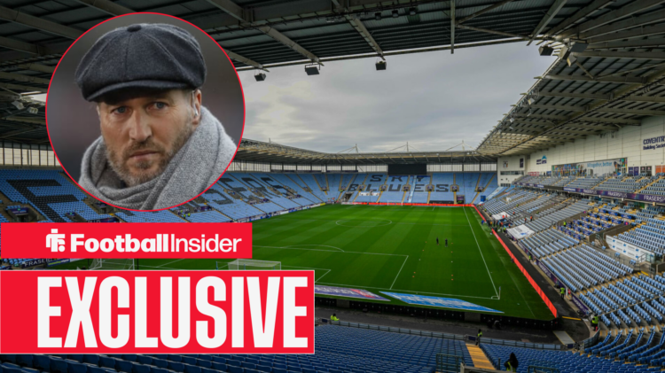 Robbie Savage Coventry City Stadium