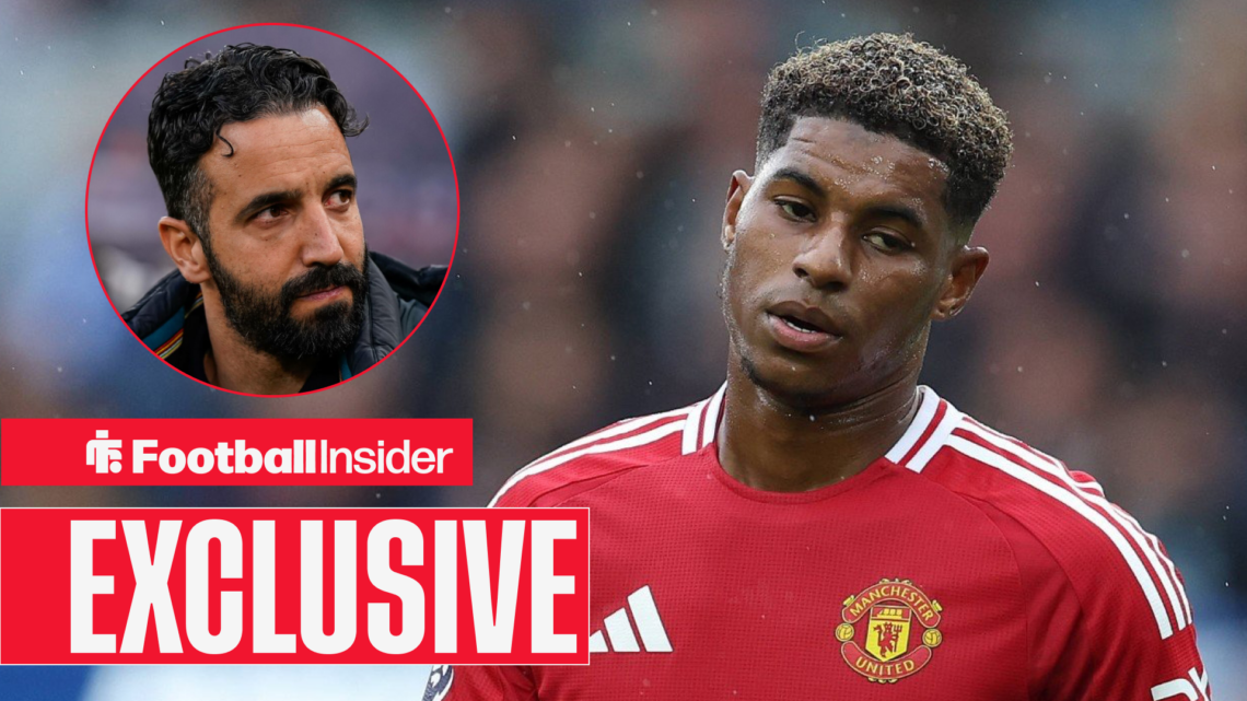Marcus Rashford Ruben Amorim Man United