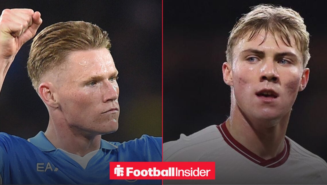 Scott McTominay Rasmus Hojlund Manchester United Napoli