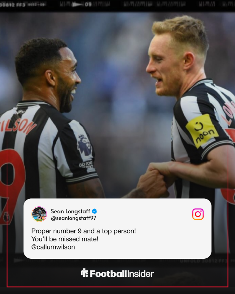 Sean Longstaff Instagram