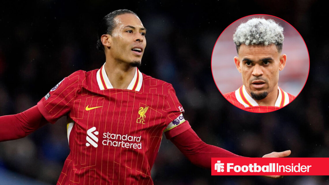 Virgil van Dijk Luis Diaz Liverpool
