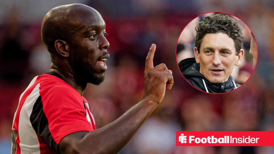 Yoane Wissa Keith Andrews Brentford