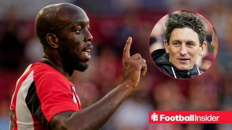 Yoane Wissa Keith Andrews Brentford