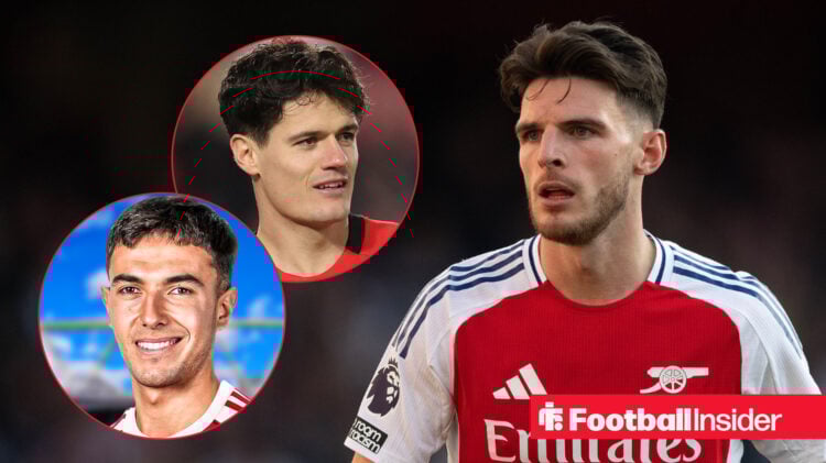 Martin Zubimendi Declan Rice Christian Norgaard