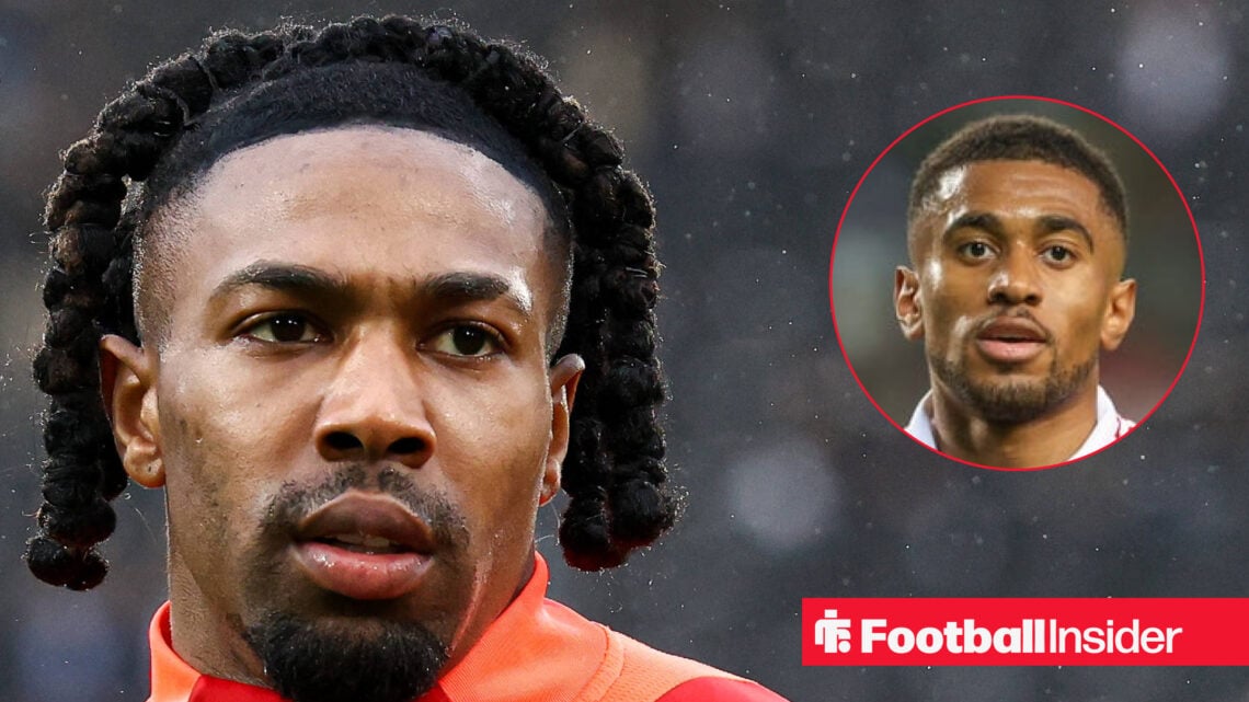 Fulham winger Adama Traore and Reiss Nelson