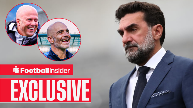 Exclusive news Newcastle chairman Yasir Al-Rumayyan looks at Liverpool's Arne Slot and Chelsea's Enzo Maresca
