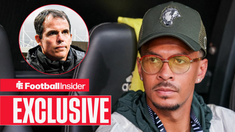 Exclusive news Dele Alli looks at Sunderland manager Regis Le Bris
