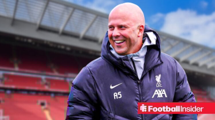 Liverpool boss Arne Slot at Anfield