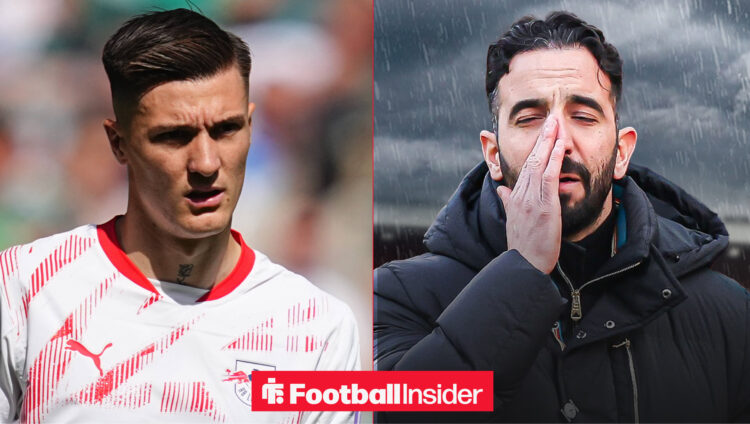 Benjamin Sesko Ruben Amorim Man United