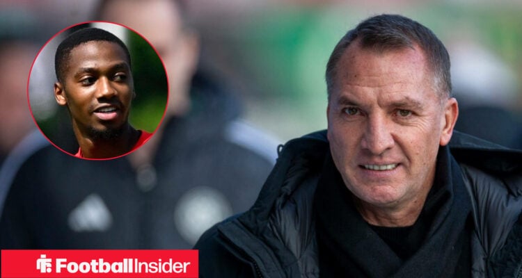 Celtic manager Brendan Rodgers, Michel-Ange Balikwisha