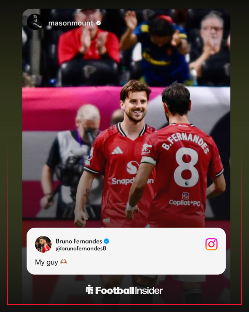 Bruno Fernandes Mason Mount