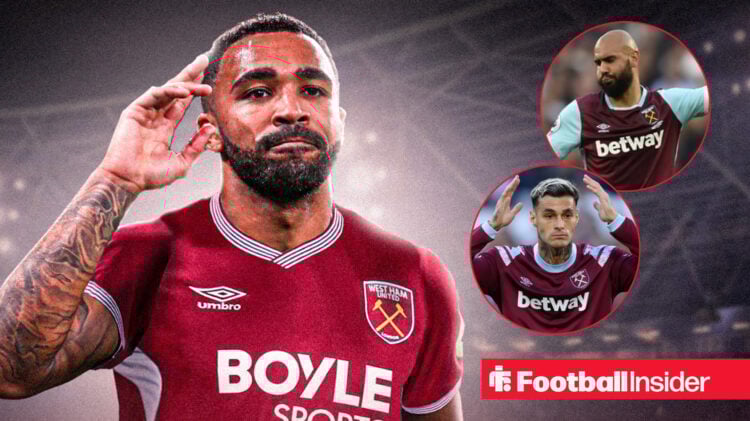 Callum Wilson, Simone Zaza and Gianluca Scamacca at West Ham