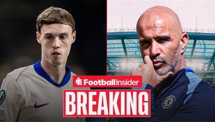 An image of Cole Palmer alongside an image of Enzo Maresca