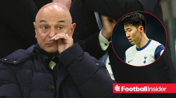 Daniel Levy and Son Heung-min at Tottenham