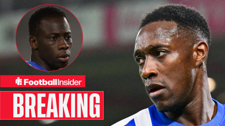 Brighton striker Danny Welbeck, winger Yankuba Minteh