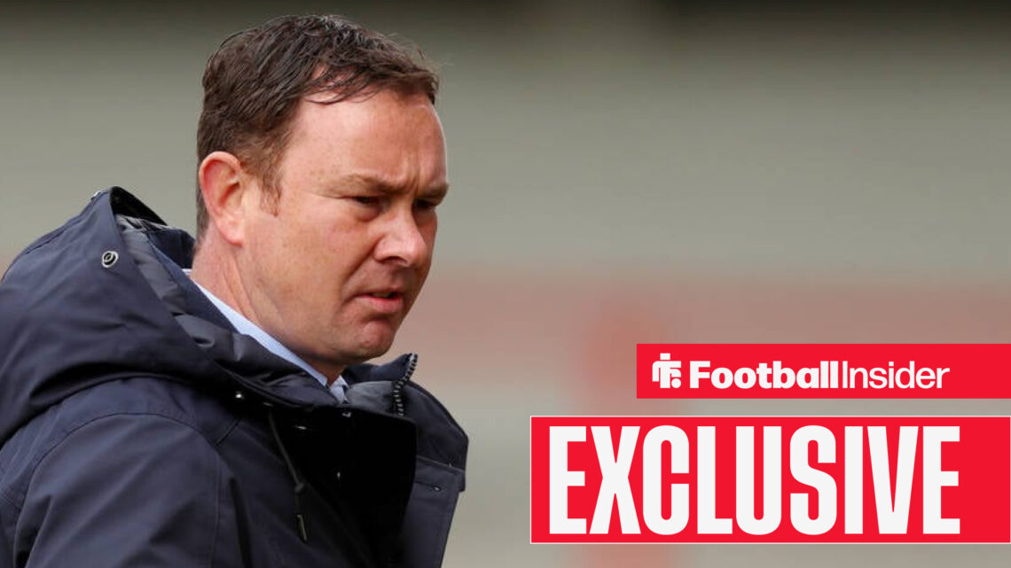 Exclusive news Morecambe manager Derek Adams looks on amid crisis