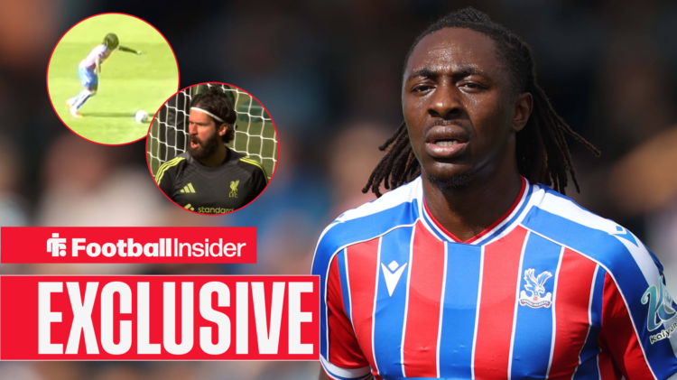 Eberechi Eze in Crystal Palace win v Liverpool