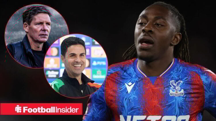 Eberechi Eze Oliver Glasner Mikel Arteta