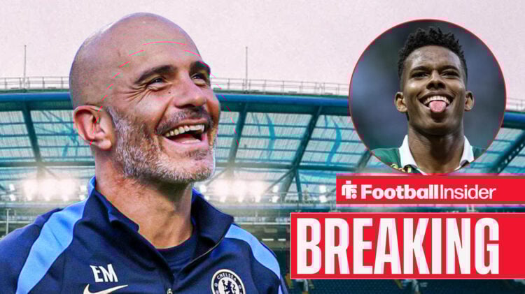 Chelsea boss Enzo Maresca and winger Estevao