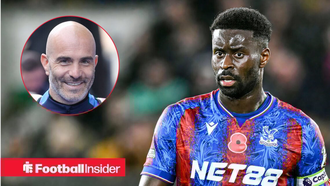 Chelsea boss Enzo Maresca and Crystal Palace defender Marc Guehi