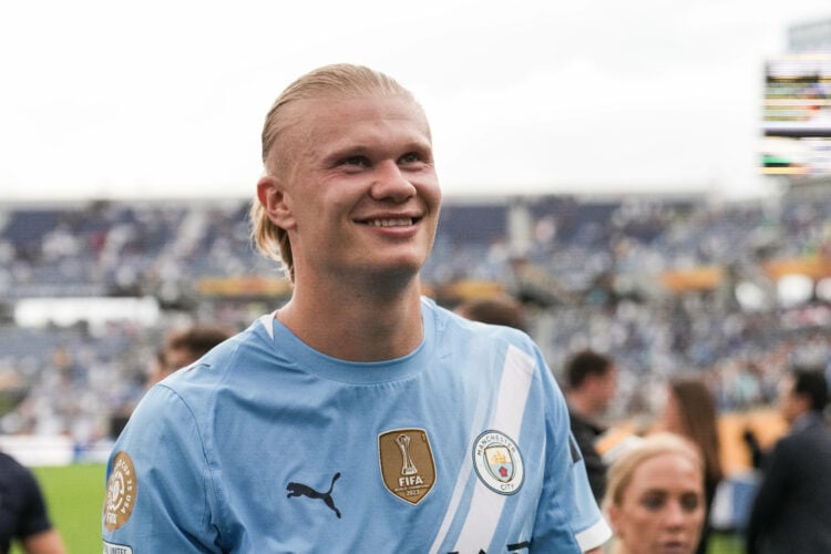 Erling Haaland of Man City at the Club World Cup