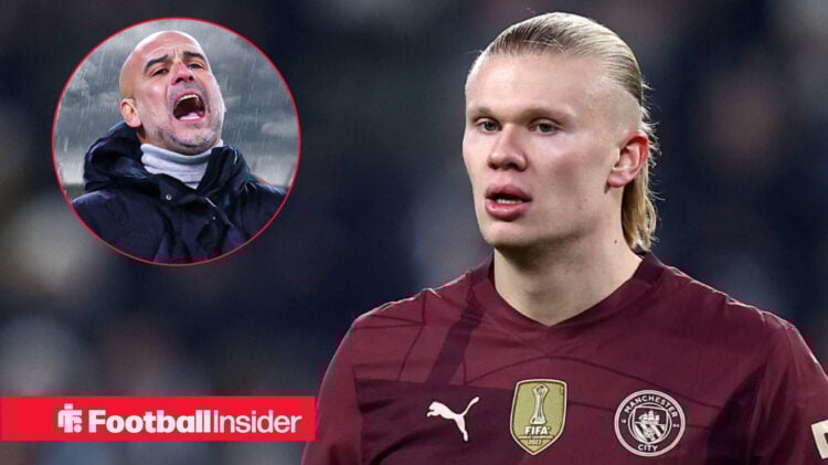 Erling Haaland Pep Guardiola Man City