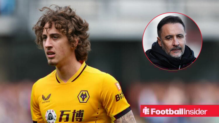 Fabio Silva and Vitor Pereira Wolves