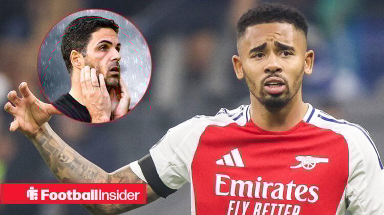 Gabriel Jesus Mikel Arteta Arsenal