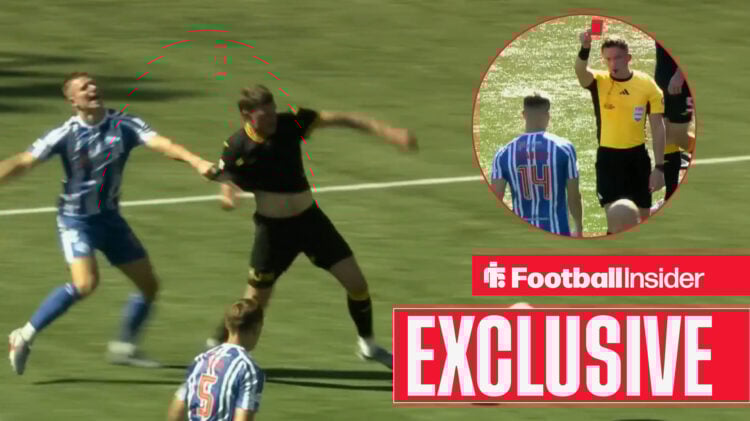 George Stanger in Kilmarnock v Livingston