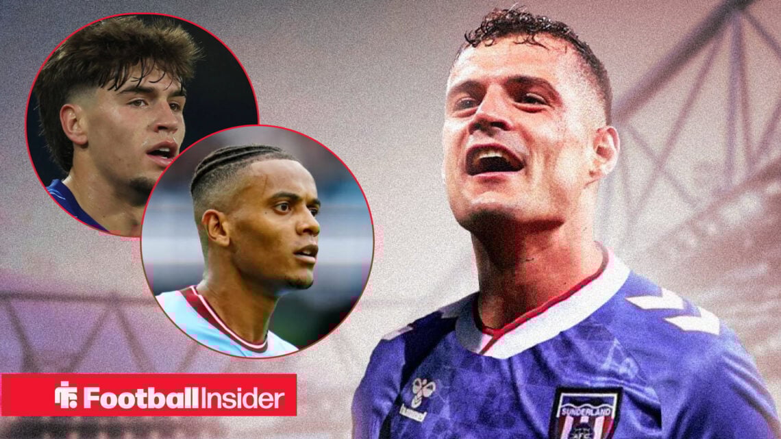 Granit Xhaka Marc Guiu Manuel Akanji