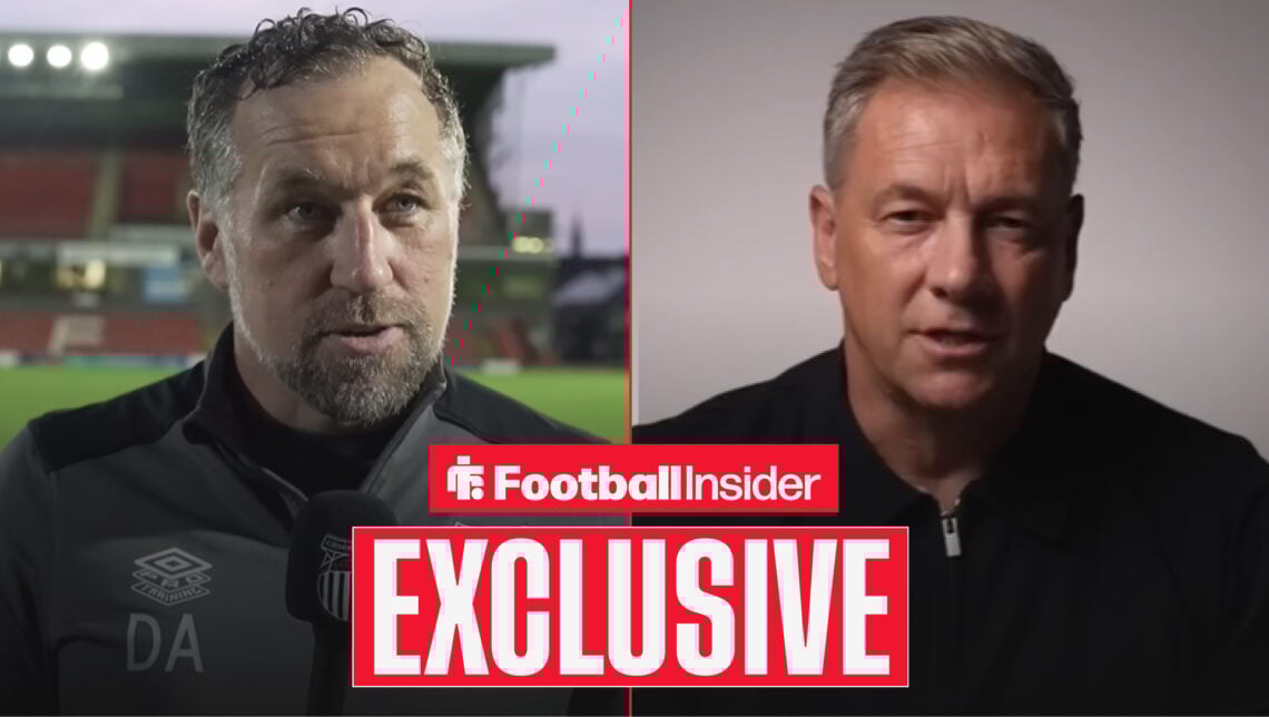 Grimsby boss David Artell, Crawley boss Scott Lindsey