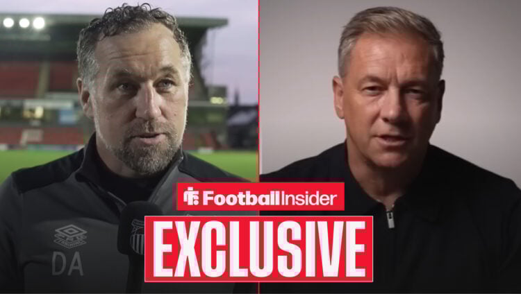 Grimsby boss David Artell, Crawley boss Scott Lindsey