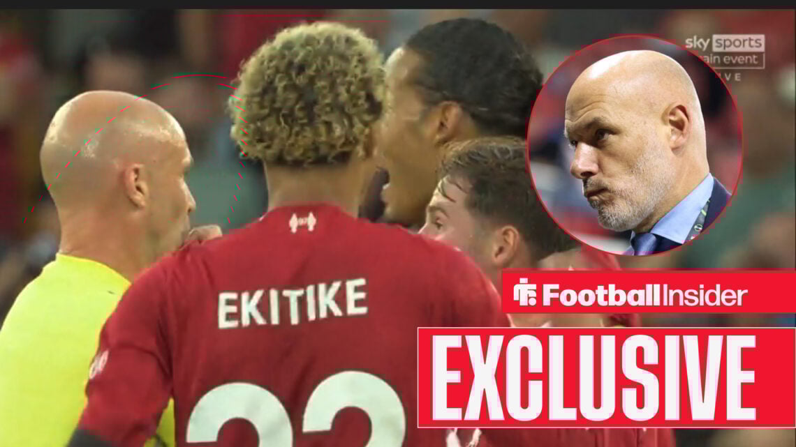 Howard Webb and Anthony Taylor Liverpool incident