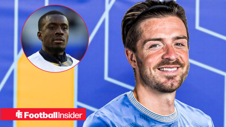 Idrissa Gueye Jack Grealish Everton