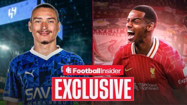Exclusive news Al-Hilal's Darwin Nunez smiles as Alexander Isak shouts in frustration