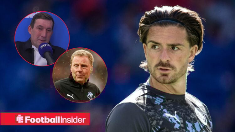 Man City's Jack Grealish, Alan Stubbs and Harry Redknapp