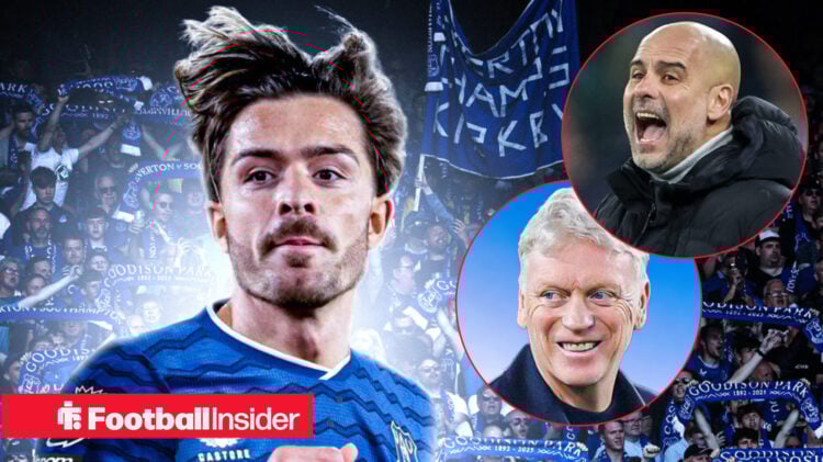 Jack Grealish Pep Guardiola David Moyes