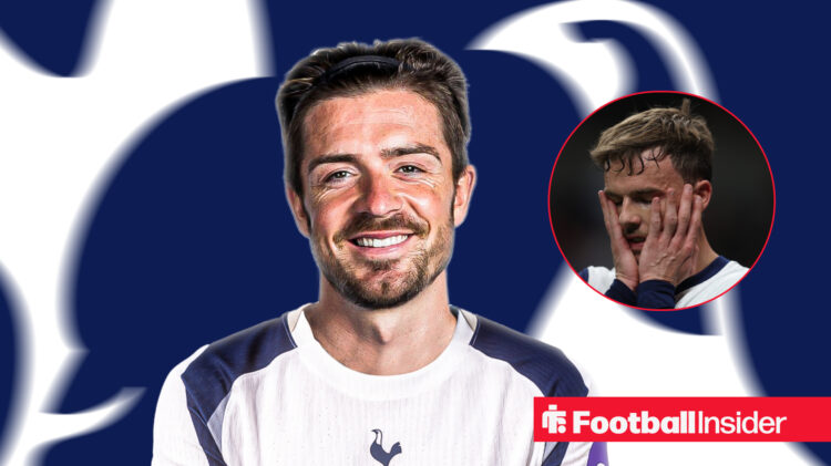 Jack Grealish and James Maddison Tottenham Man City