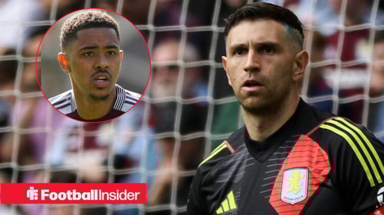 Jacob Ramsey Emi Martinez Aston Villa