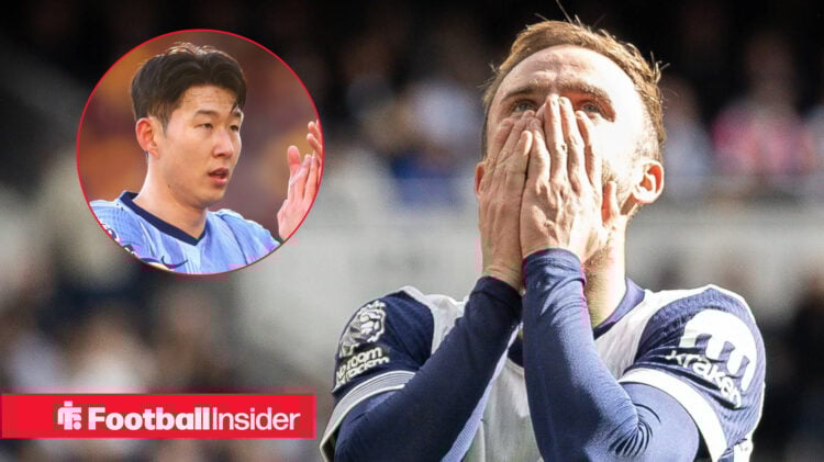 James Maddison Heung-Min Son Tottenham